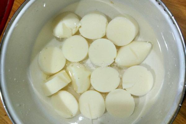 橙汁焗豆腐的做法图解2