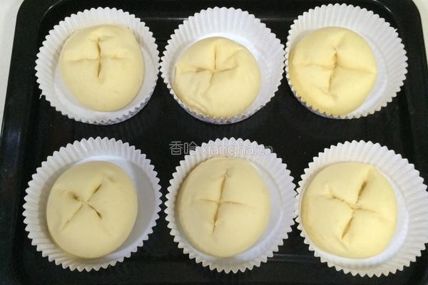 椰蓉蜜豆泡浆面包的做法图解12