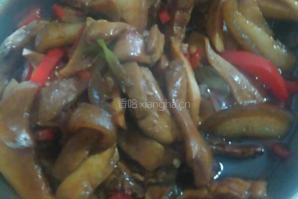 五花肉烧杏鲍菇