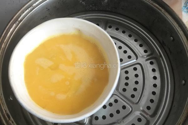 彩色蒸蛋的做法图解5