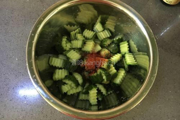凉拌黄瓜的做法图解7