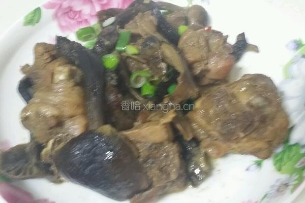 鸡腿臻蘑的做法图解7