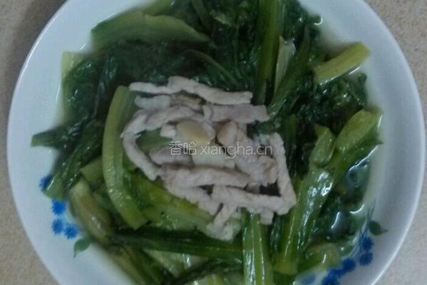 肉丝油麦的做法图解7