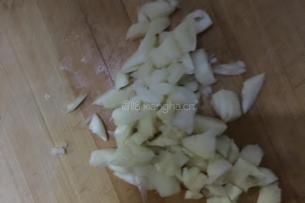 蒜蓉香煎豆腐的做法图解2