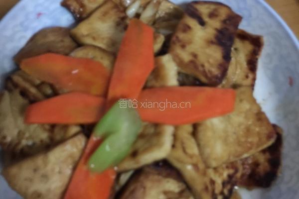 蒜蓉香煎豆腐的做法图解7
