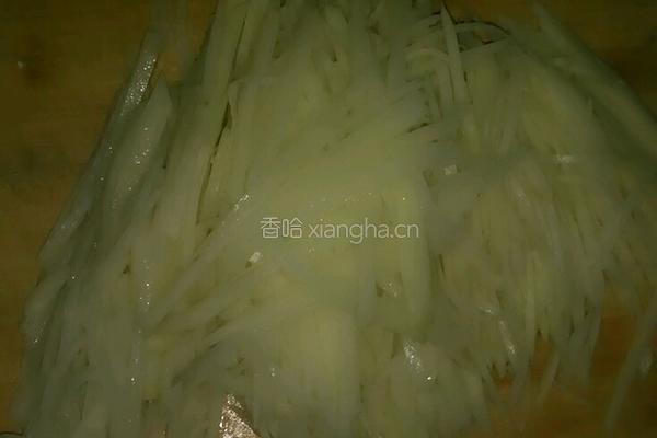尖椒土豆丝的做法图解2