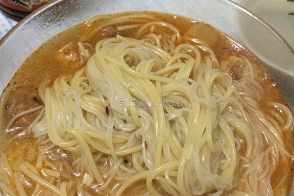 中意双色丸子面的做法图解7