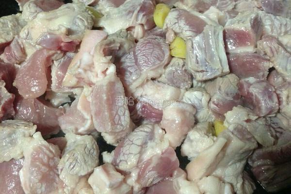 黄焖猪肉的做法图解3