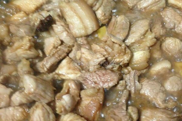 黄焖猪肉的做法图解4