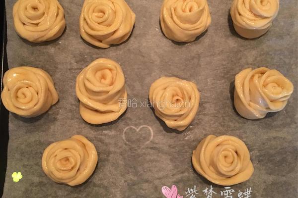 玫瑰花面包的做法图解9