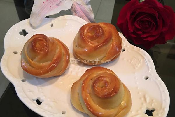 玫瑰花面包的做法图解10