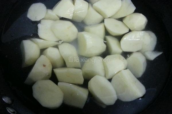 香煎土豆炒肉沫的做法图解3
