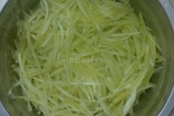 爆炒三丝的做法图解2