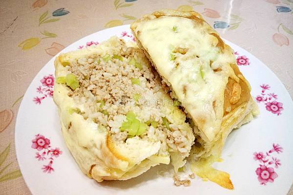 芝士焗面包盒子的做法图解8