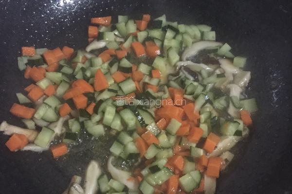 香菇蚝油拌面的做法图解7