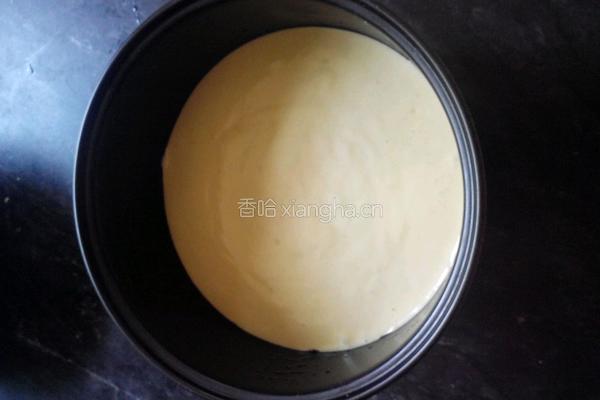 菠菜戚风蛋糕的做法图解11
