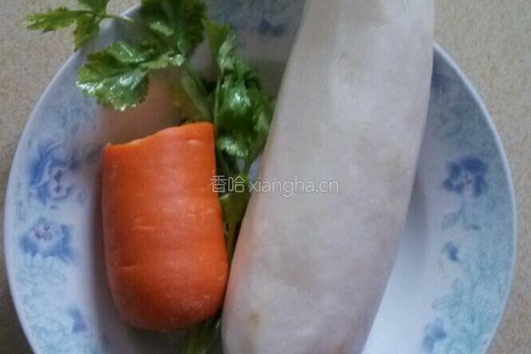 炸萝卜丸的做法图解1