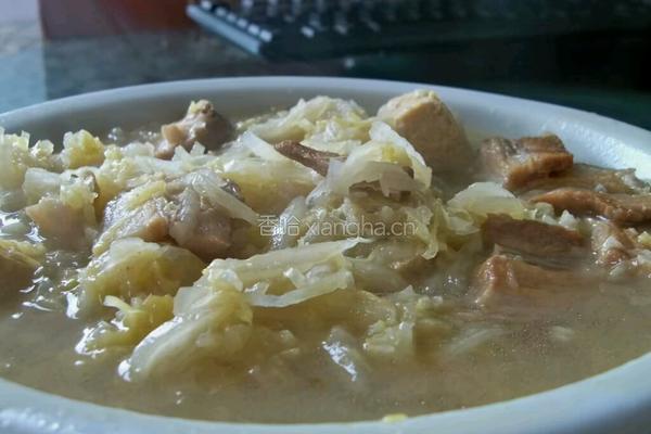 酸菜炖豆腐