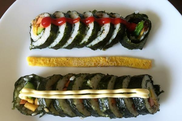 紫菜包饭的做法图解5