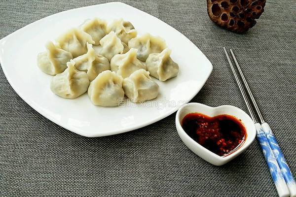 茄子鸡蛋水饺的做法图解23