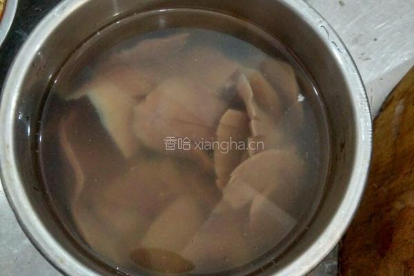 爆炒猪腰的做法图解3