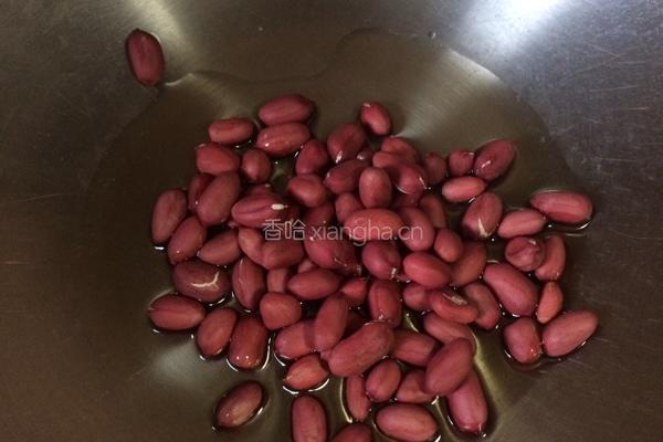 陈醋菠菜花生米的做法图解5