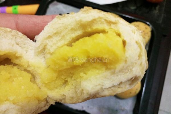 奶黄餐包的做法图解27