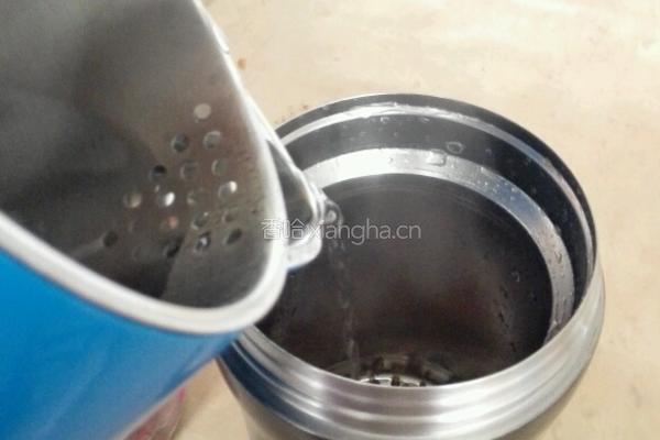 玫瑰糊紫米茶的做法图解4
