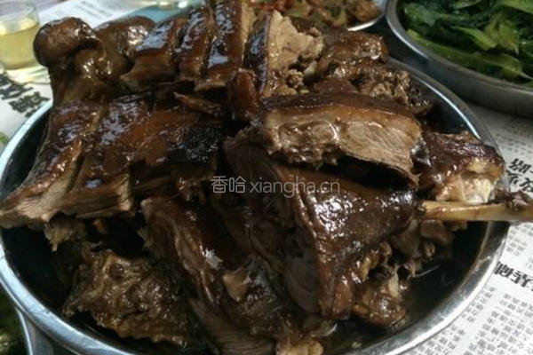秘制五味鹅的做法图解4