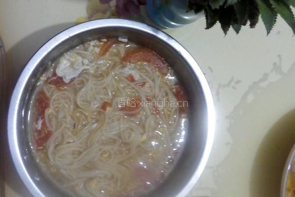 番茄鸡蛋面的做法图解8