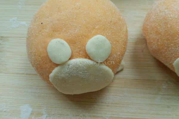卡通小鸟包子的做法图解9