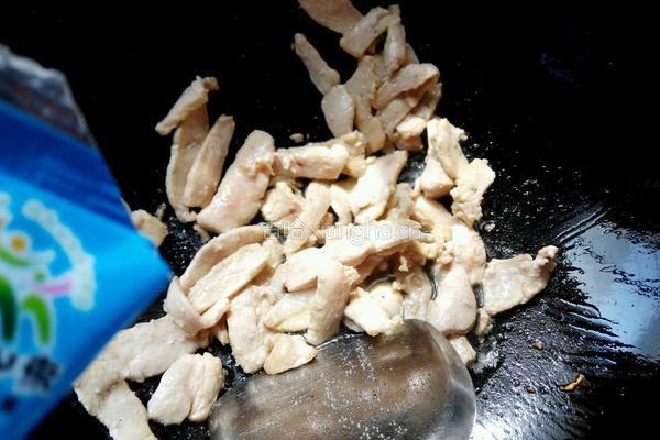 辣味鸡丝银牙的做法图解5