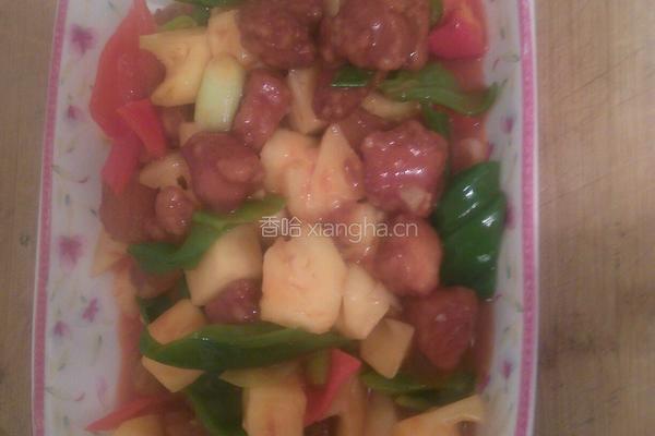 菠萝咕噜肉