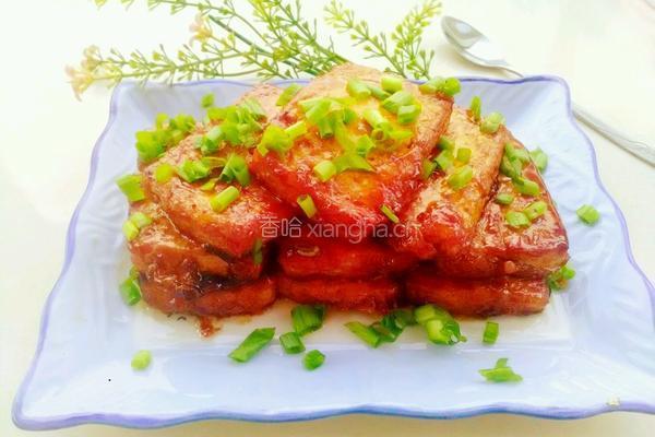 鲍汁豆腐的做法图解8