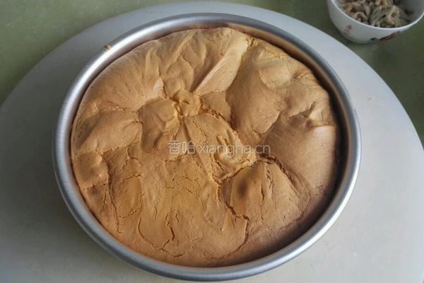 标准六寸戚风蛋糕