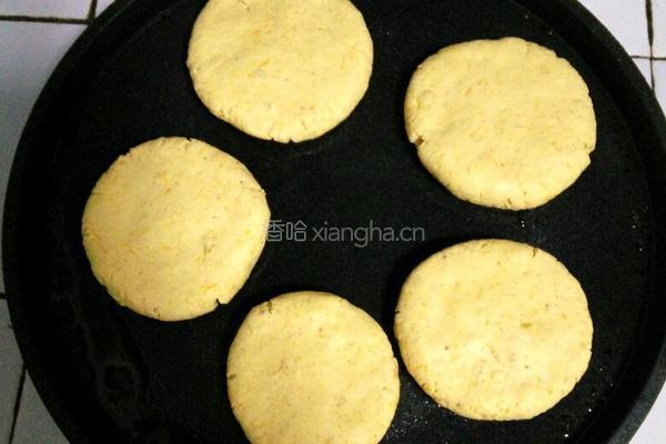 南瓜糯米饼的做法图解7