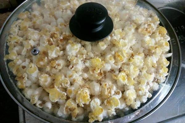 爆米花――炒锅版的做法图解5