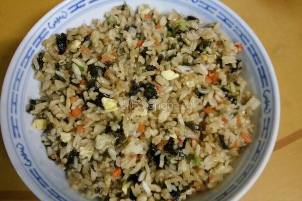 紫菜炒饭的做法图解14