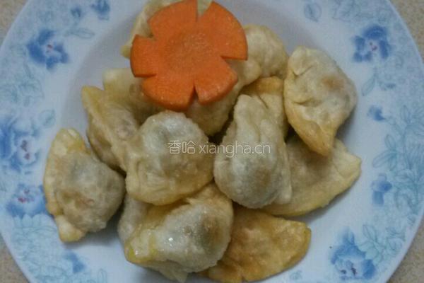 炸贝壳饺的做法图解6