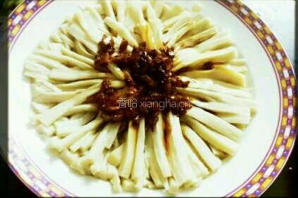 凉拌杏鲍菇的做法图解5