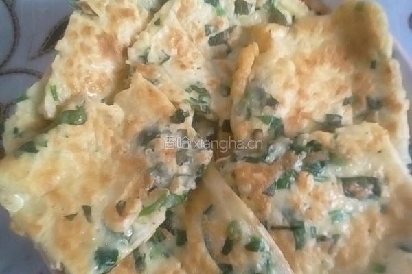 蛋糊蔬菜饼的做法图解5