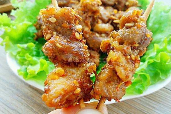 牙签羊肉串的做法图解11