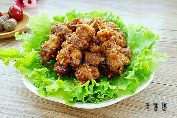 牙签羊肉串的做法图解10