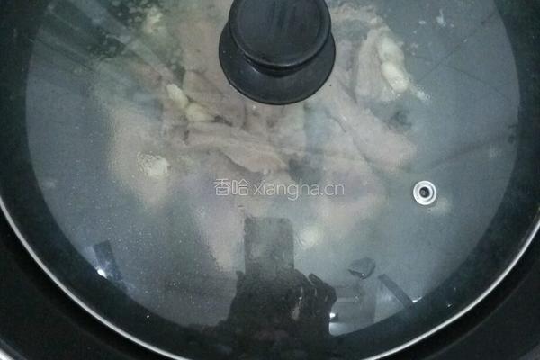 蒜香肝片炝菠菜的做法图解4