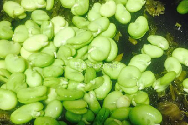 炒蚕豆的做法图解8