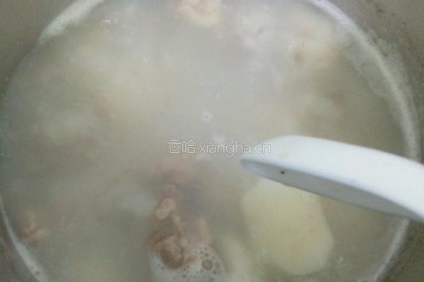 淮山排骨汤的做法图解5