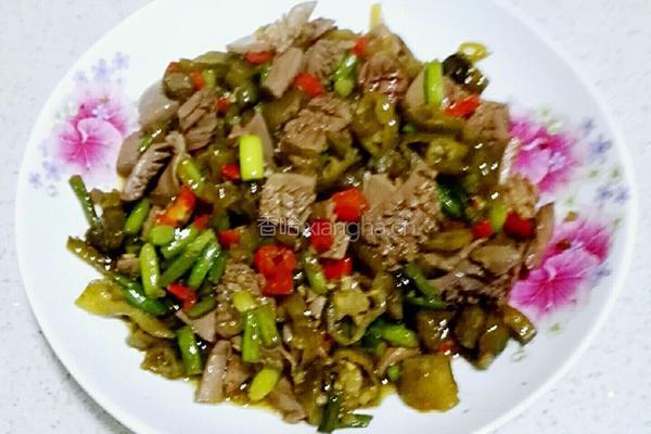 酸辣腰花的做法图解6