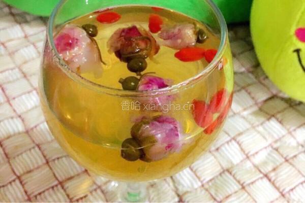 玫瑰花枸杞茶