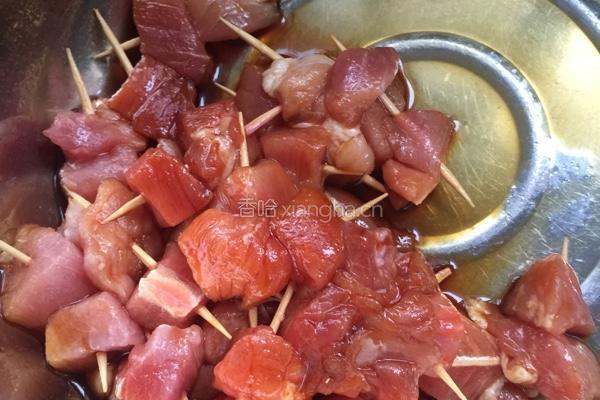 牙签肉的做法图解3