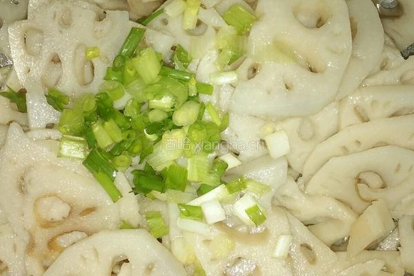 炝拌藕片的做法图解3